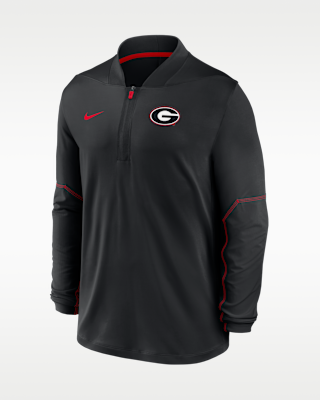 Georgia Sideline Men's Nike Dri-FIT College 1/2-Zip Top. Nike.com